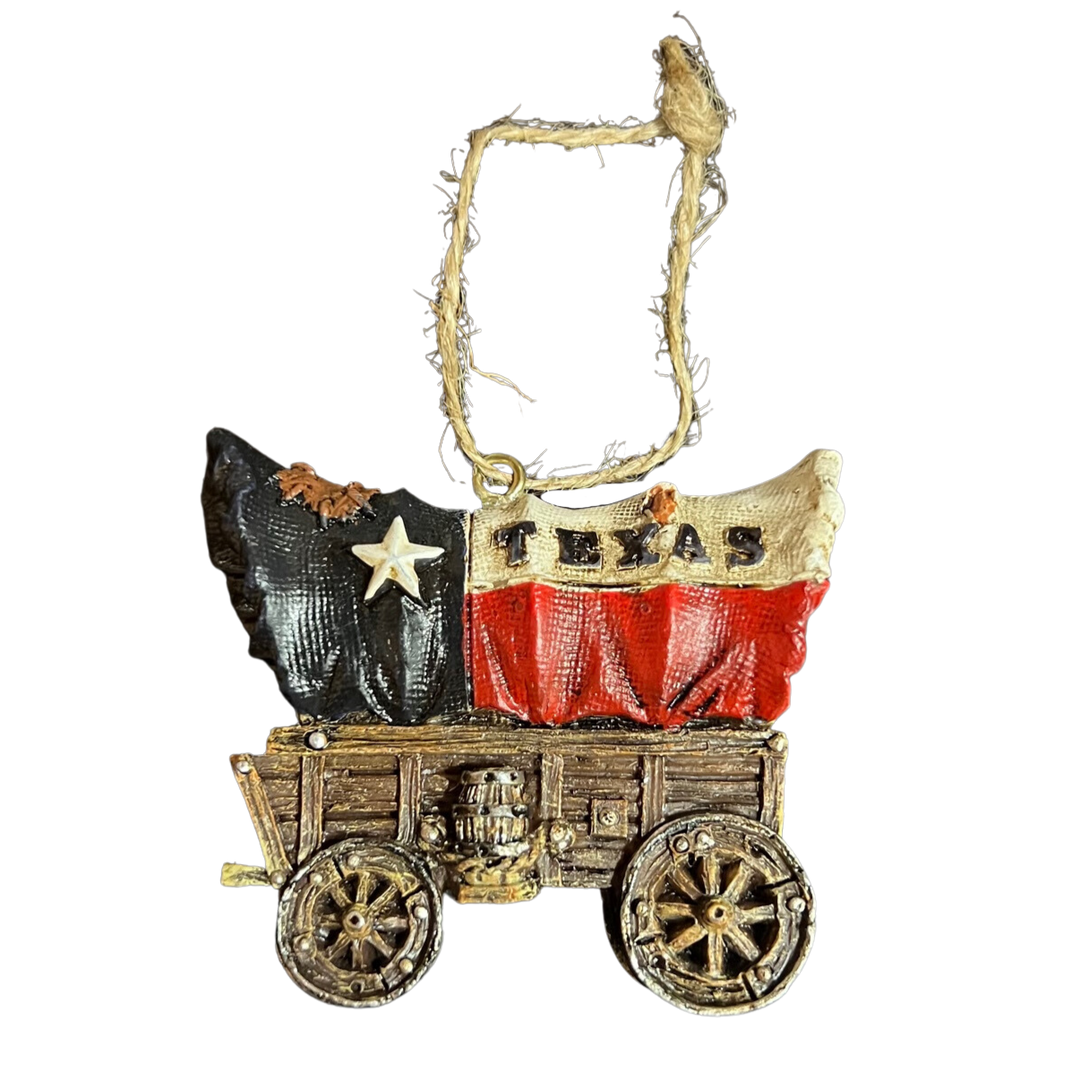 JT Giftware Texas Wagon Ornament TX80213