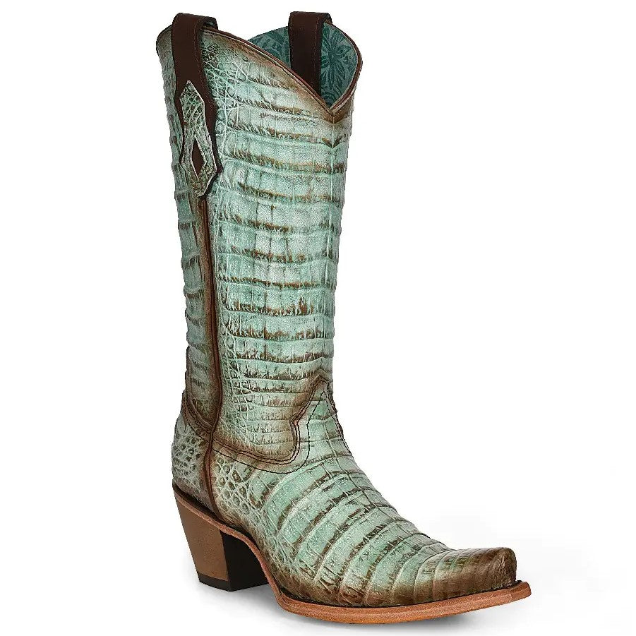 Corral Full Caiman Jade Women's Boot C3998