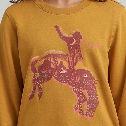 Wrangler Rodeo Women's Crew Sweatshirt 112368910