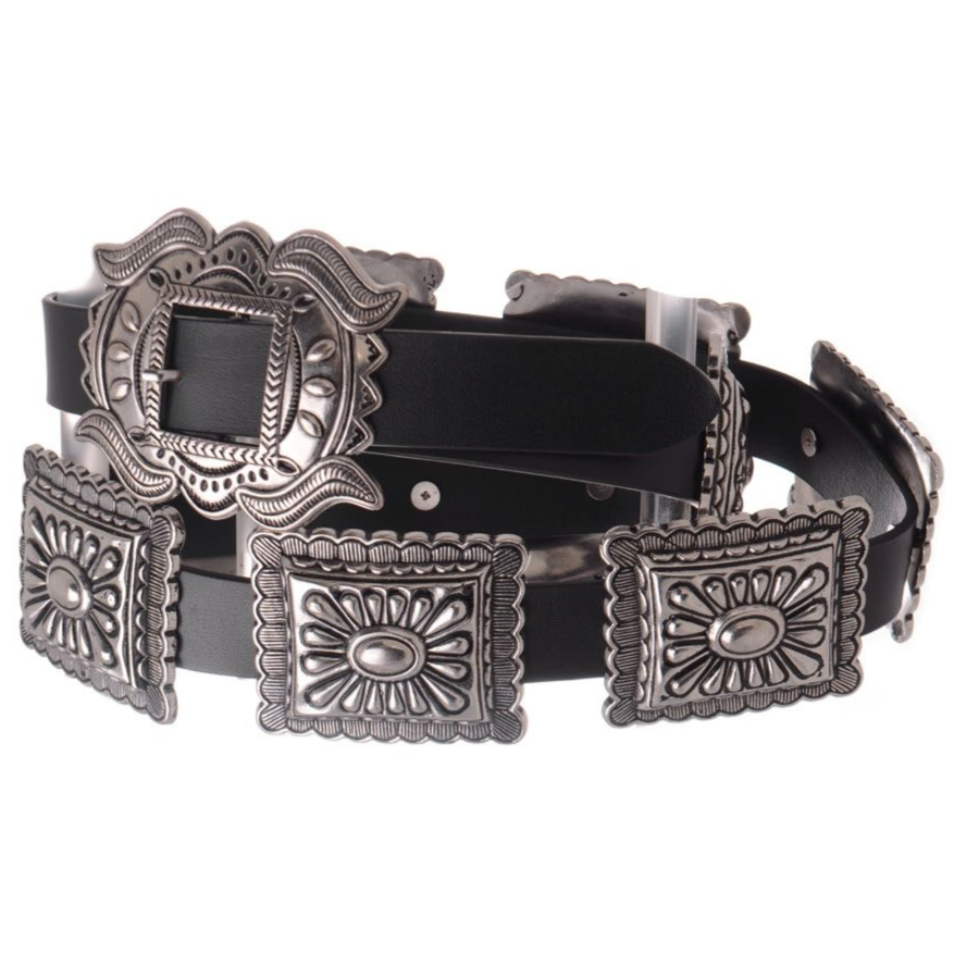 Kamberley Concho Black Belt 6077