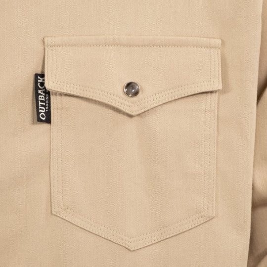 Outback Everett Khaki Men's Button Up 42731