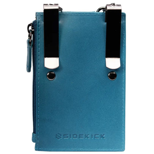 Sidekick Embossed Blue Jean Wallet 1060-V2