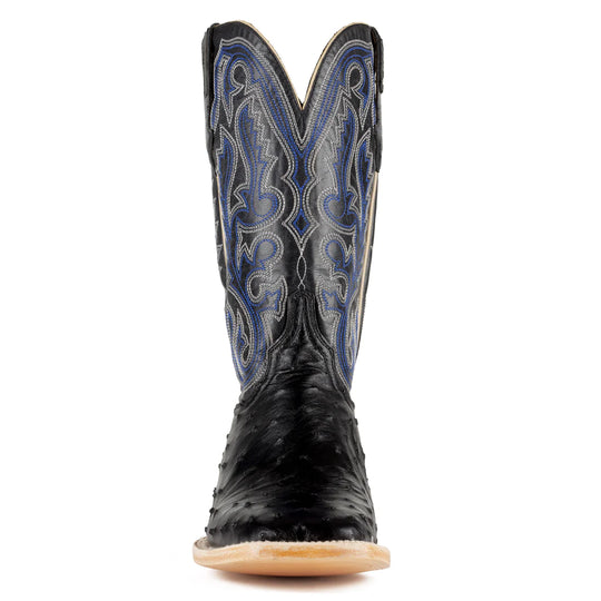Resistol Black FQ Ostrich Men's Boot RB0101012SS