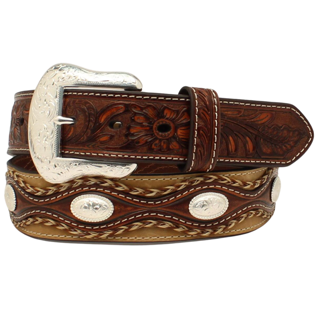Nocona Scallop Concho Belt N210005008 – Wild Bill's Western Store