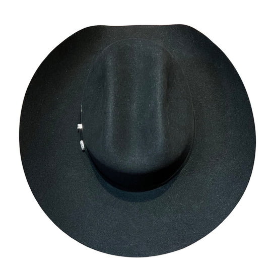 Serratelli Palo Alto 6X Black Fur Felt Cowboy Hat
