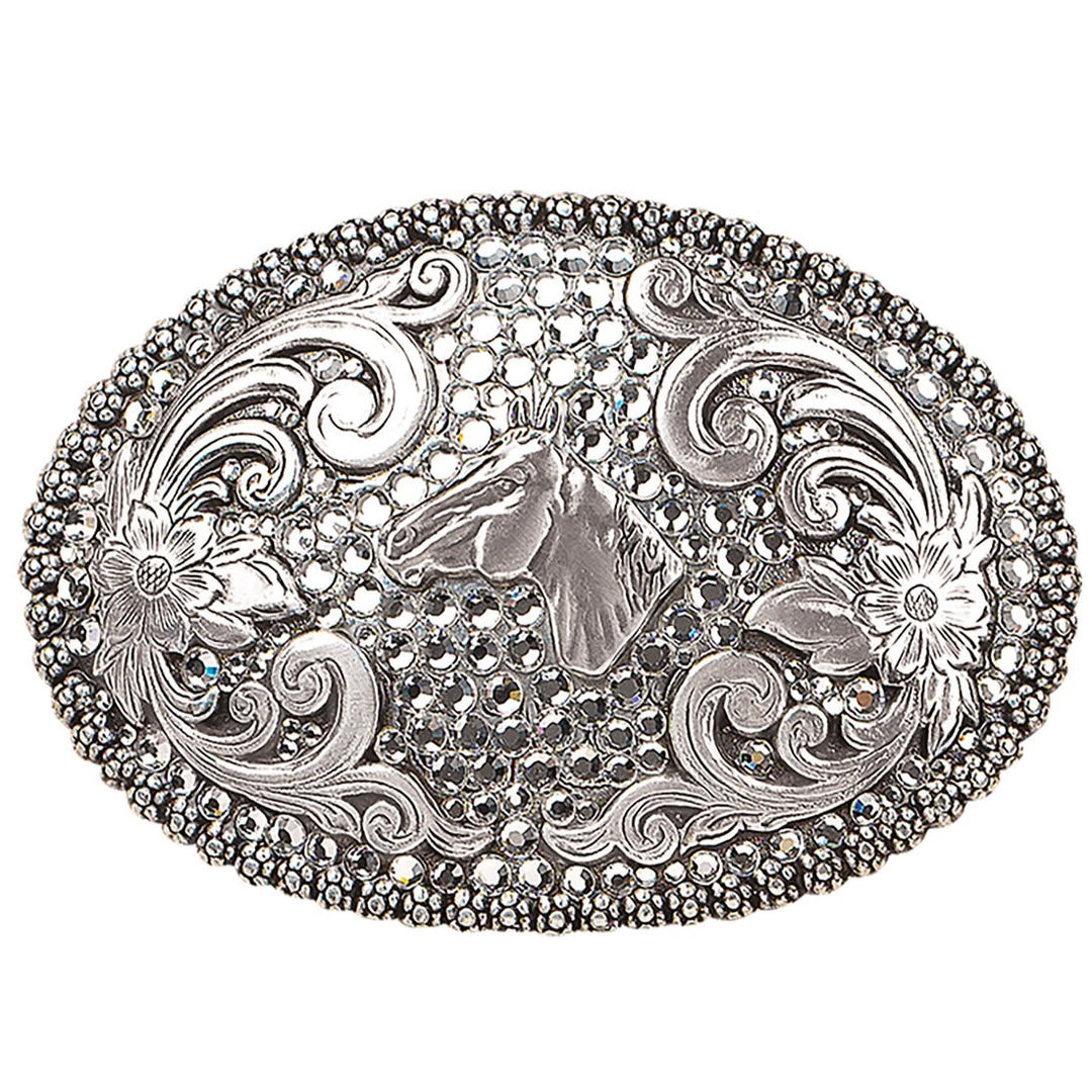 Blazin Roxx Rhinestone Horse Buckle 37536