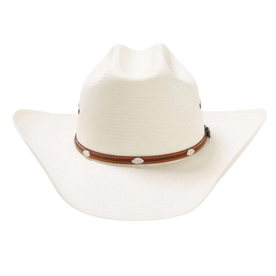Stetson Alamo 8X Oval Concho Straw Cowboy Hat