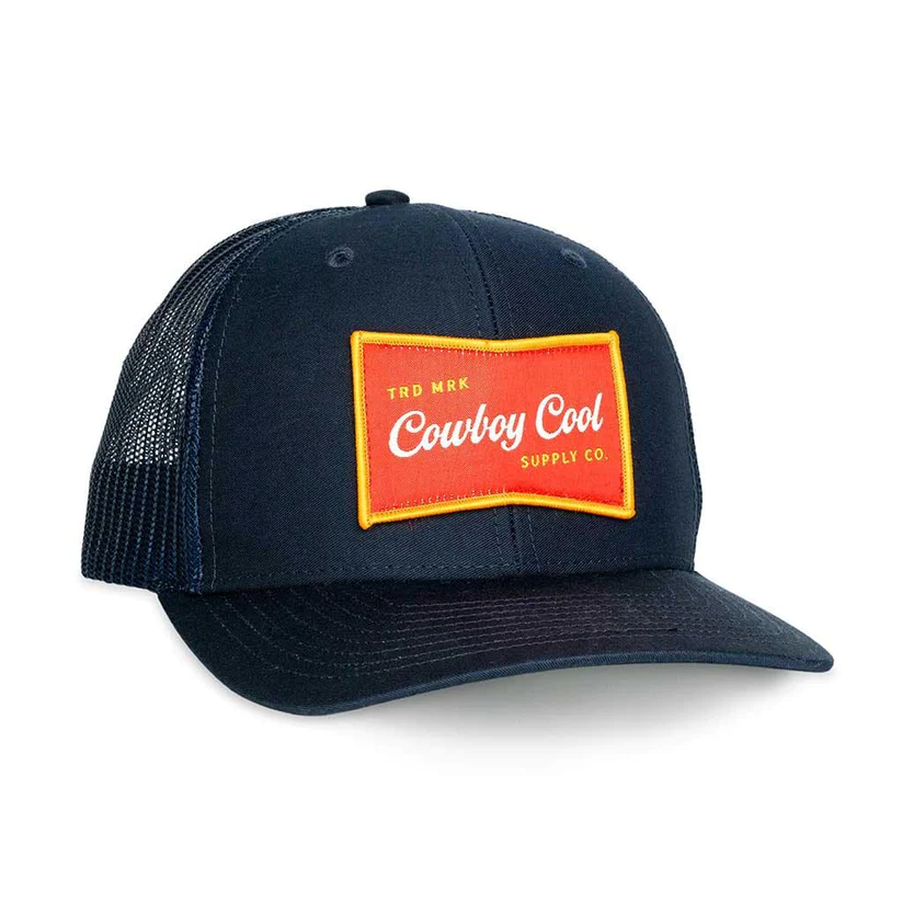 Cowboy Cool Banquet Navy Cap H670