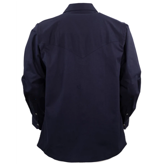Outback Everett Navy Men's Button Up 42731