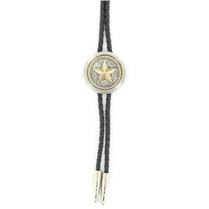 M&F Round Star Bolo Tie 22611