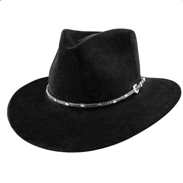 Stetson Diamond Jim 6X Black Fur Felt Hat