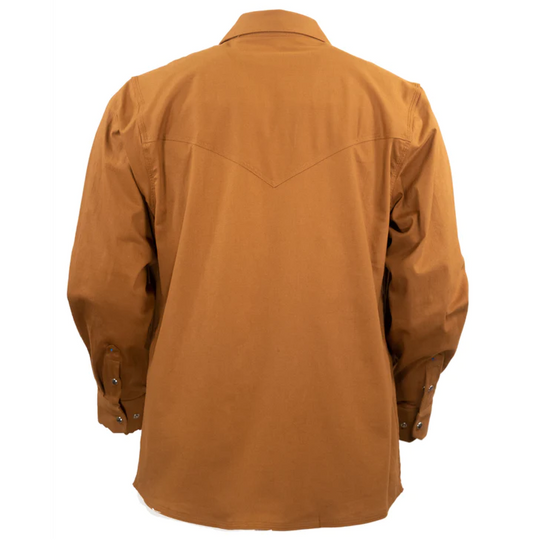 Outback Everett Burnt Orange Men's Button Up 42731