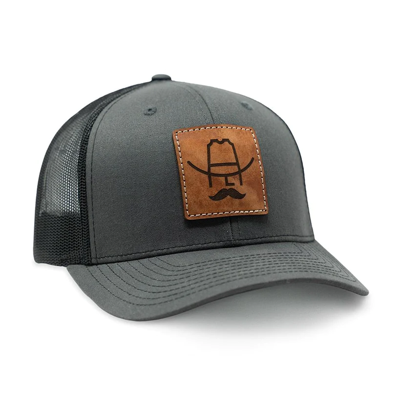 Precurved Dallas snapback - CHARCOAL