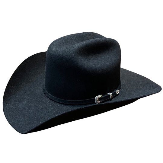 Serratelli Palo Alto 6X Black Fur Felt Cowboy Hat
