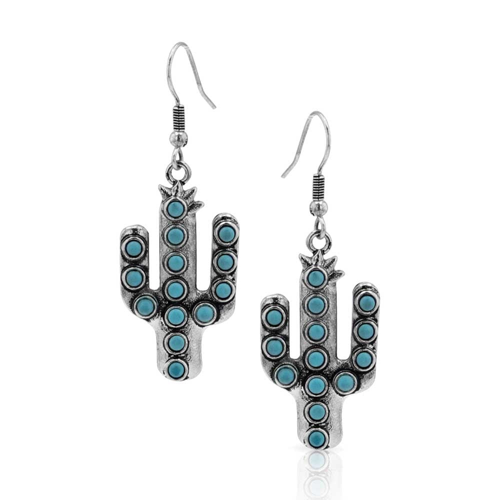 Montana Silversmiths Saguaro Turquoise Earrings AER5555