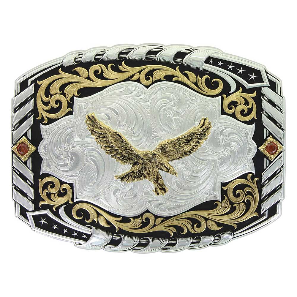 Two-tone Soaring Eagle Buckle 34800-696