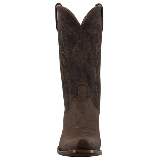 Lucchese Brazos Whiskey Chocolate Nubuck Men's Boot M3434