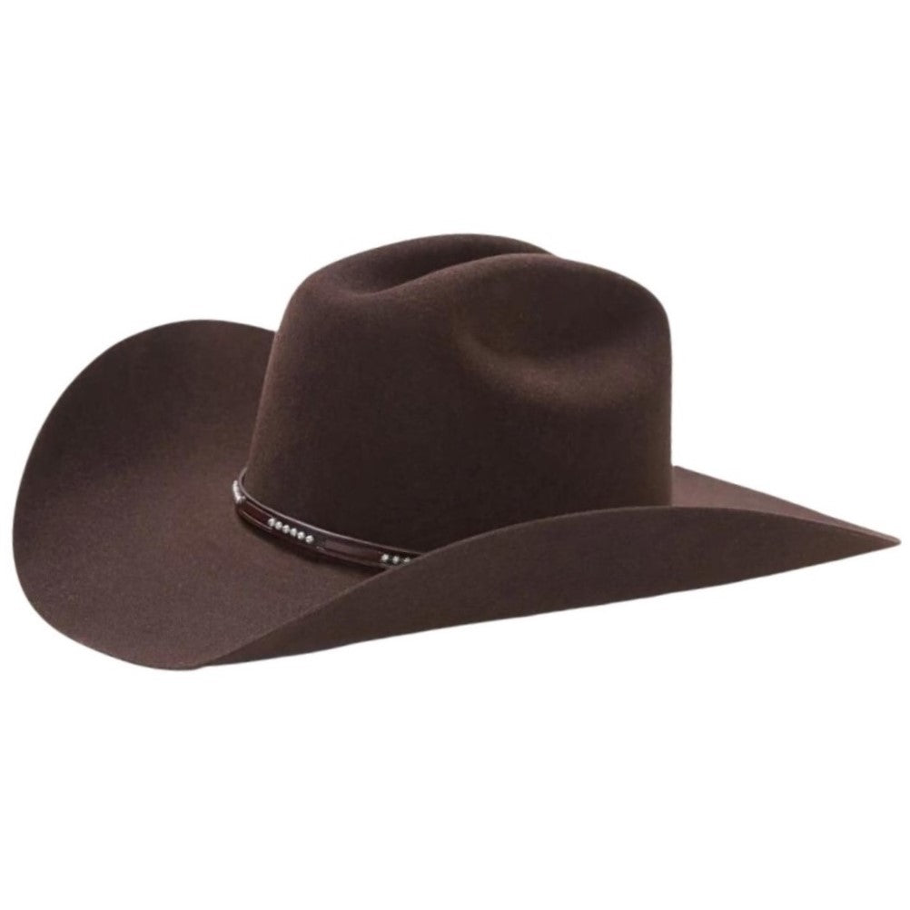 Stetson Chocolate Felt Cowboy Hat Stetson 3X Chocolate Foothills