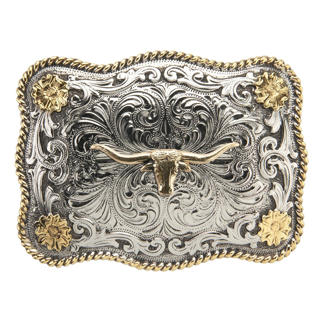 AndWest Scallop Longhorn Buckle 960-967M