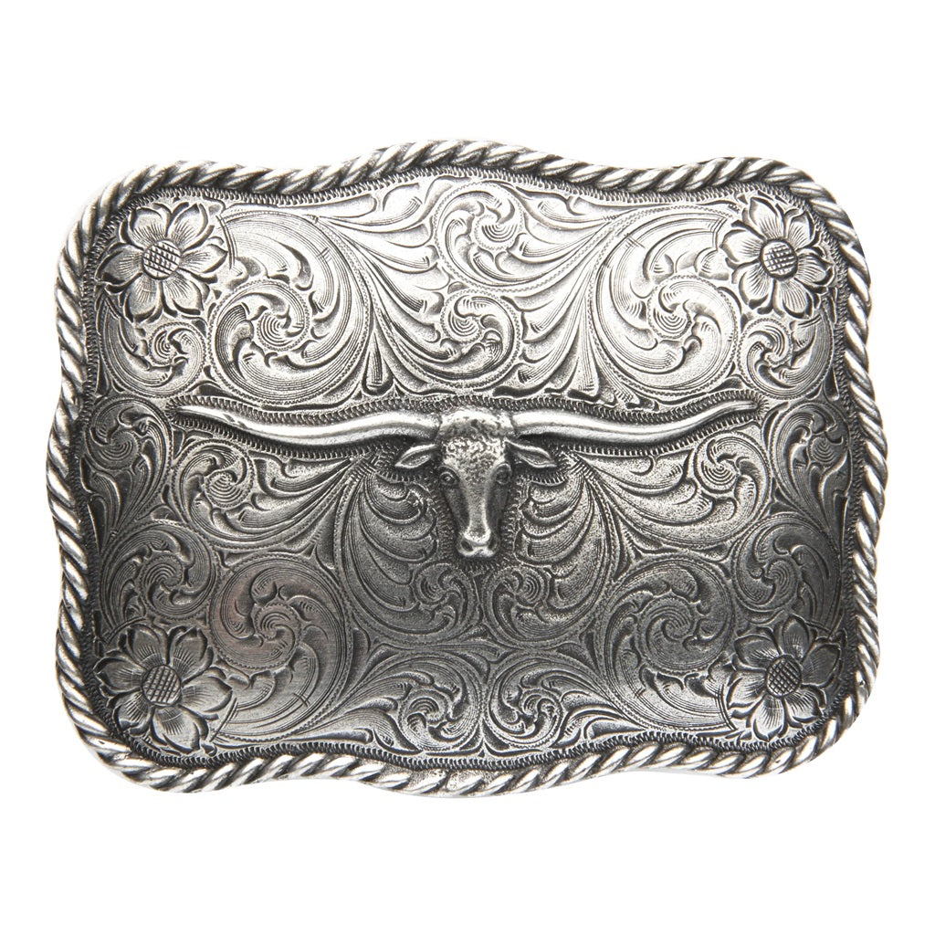 AndWest Scalloped Longhorn Buckle 505
