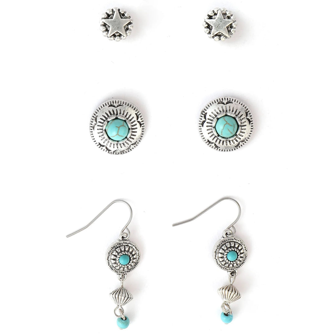 Cowgirl Confetti Night to Night Earring Set CCERR108