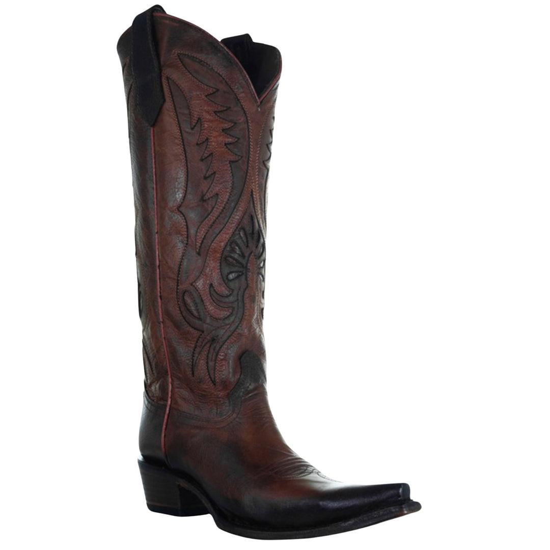 Circle G Tall Bronzy Inlay Women's Boot L6085