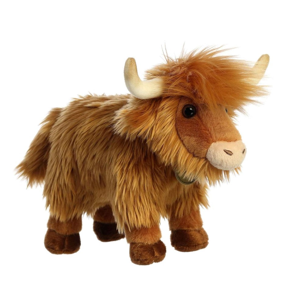 MiYoni Wild Leone 20,5 Cm – Peluche Morbido Realistico Sdraiato Per Neonati E Bambini