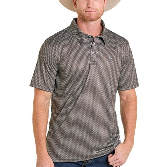 Panhandle Slim Classic Brown Men's Polo TM51T07259