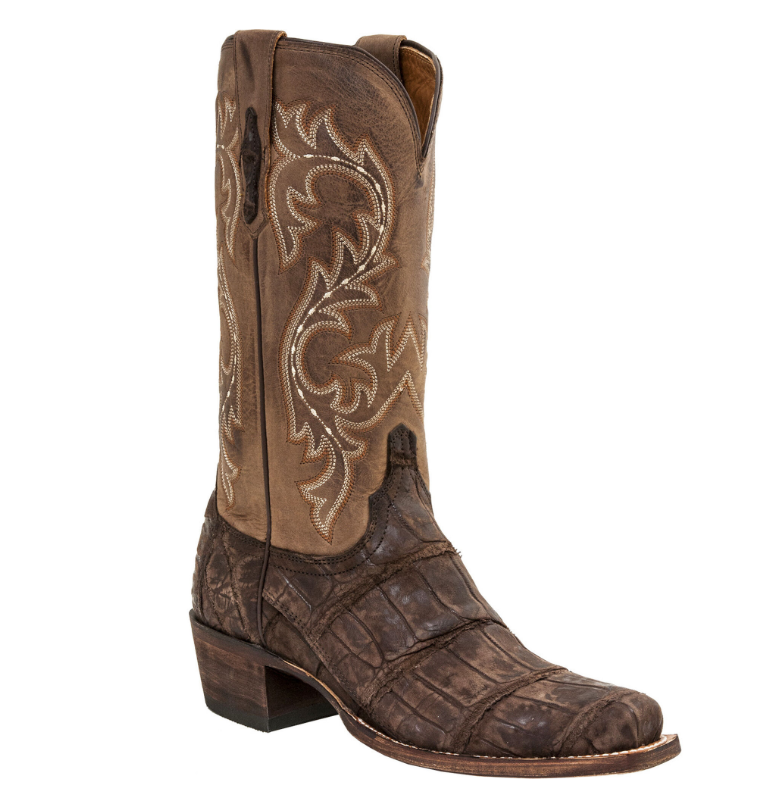 Lucchese gator belly hot sale boots