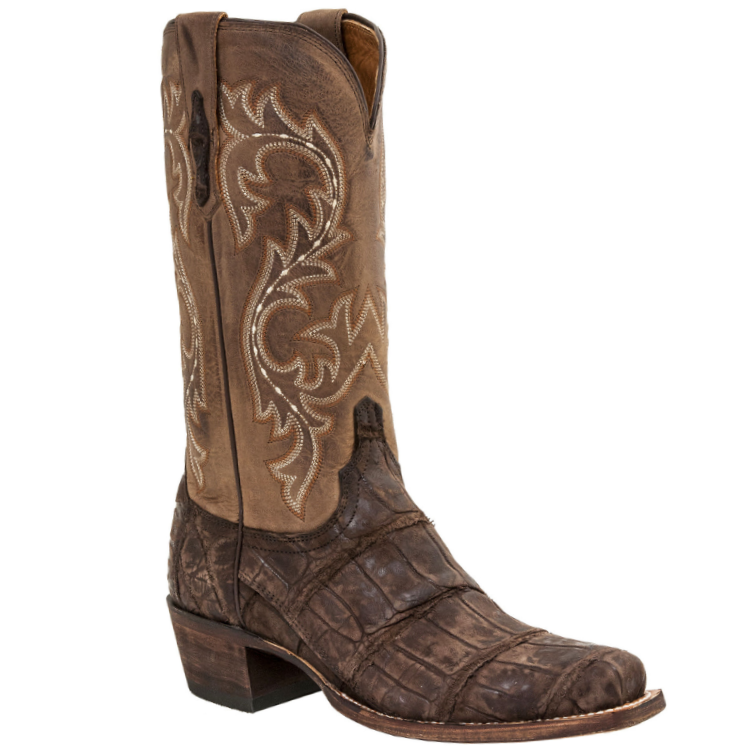 Lucchese Burke Chocolate Alligator Men's Boot M3195 – Wild Bill's