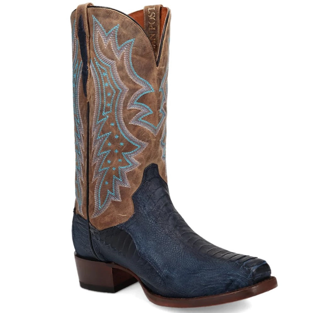 Dan Post Anders Blue Ostrich Leg Men s Boot DP3102 Wild Bill s Western Store