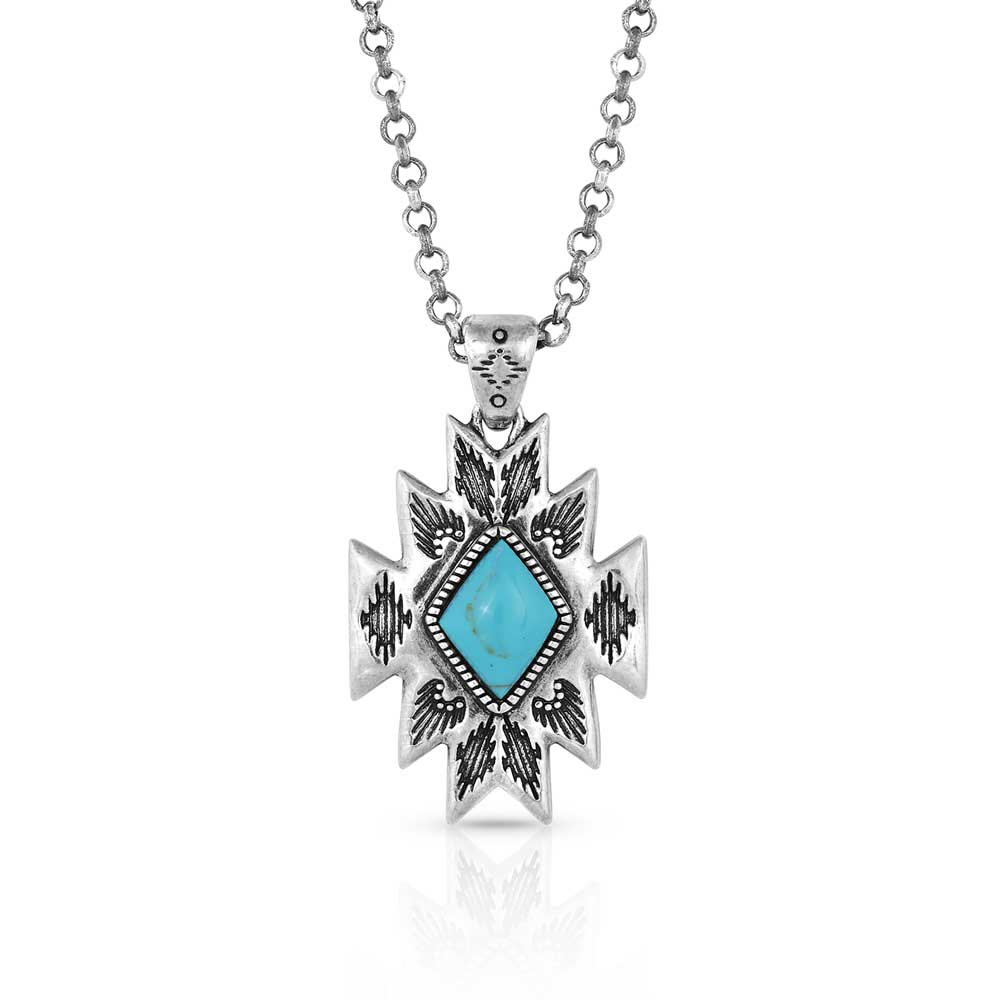 Montana Silversmiths Turquoise Star Pendant Necklace NC5036