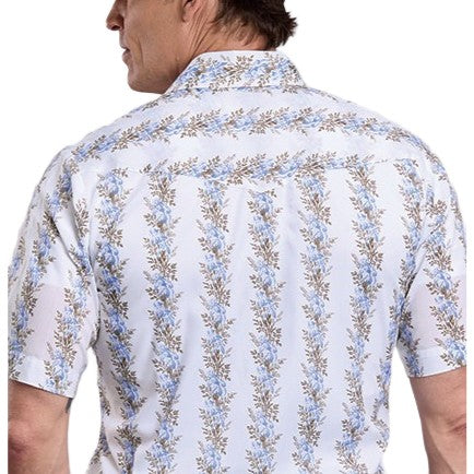 Roper Floral Stripe Men's Western Snap 01-002-0019-0262