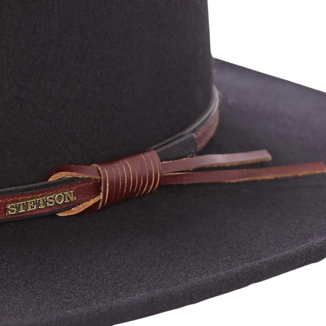 Stetson Bozeman Black Wool Hat