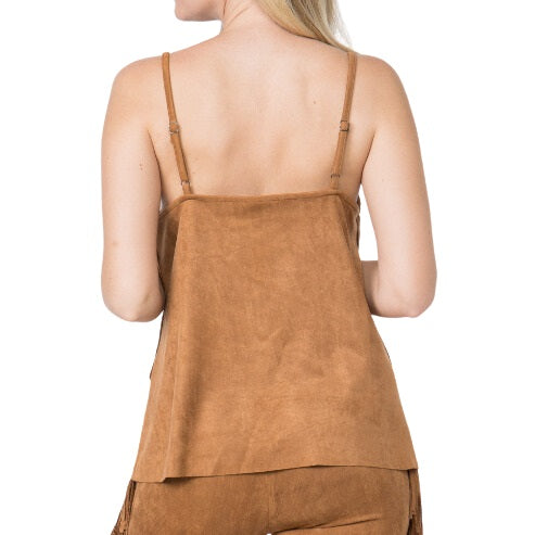 Vocal Fringe Camel Women's Cami IM2012T