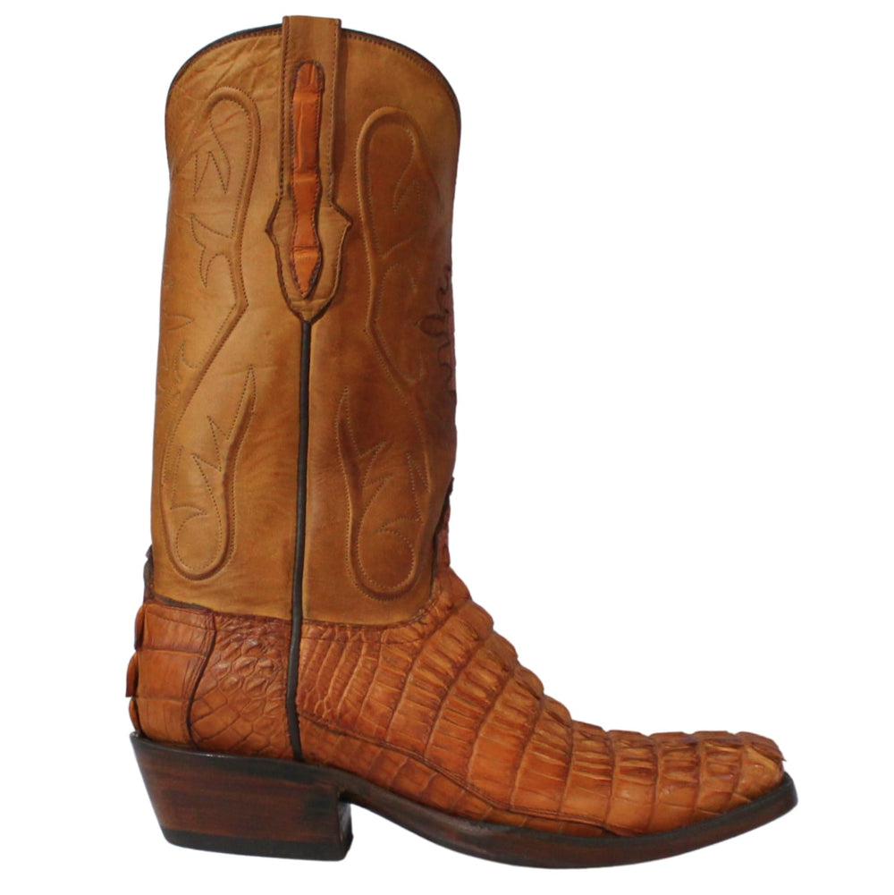 Black Jack The Nile Croc Cognac Men's Boot BCGC846