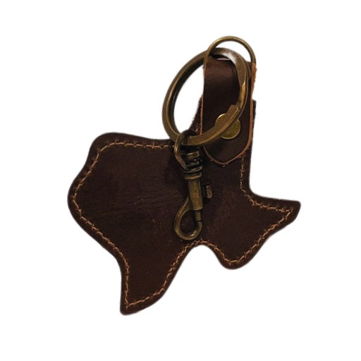 Hide & Skins Inc. Texas State Keychain