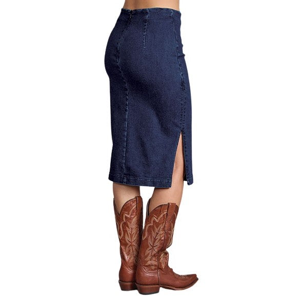 Stetson Denim Pencil Women's Skirt 11-060-0202-2041