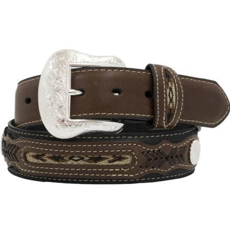 Top Notch Ribbon Nocona Top Notch Ribbon Billet Belt N2475701 – Wild Bill's Western Store