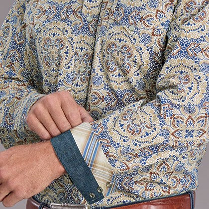 Stetson Paisley Men's Western Snap 11-001-0425-4018