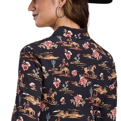 Stetson Night Ride Women's Western Snap 11-050-0590-1100