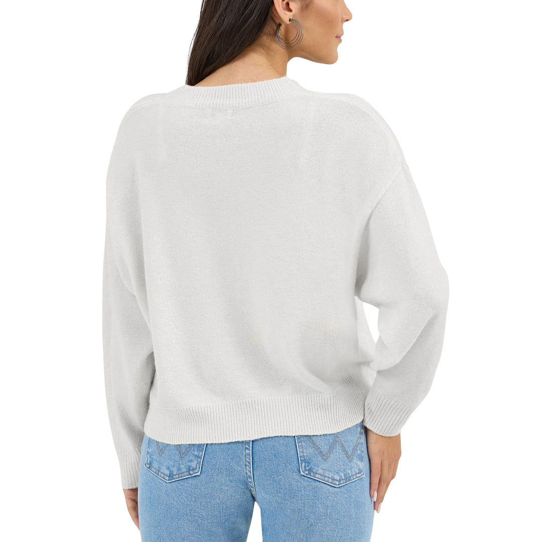 Wrangler Fuzzy Logo Women's Sweater 112371924