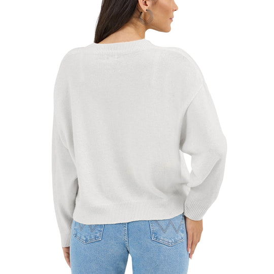 Wrangler Fuzzy Logo Women's Sweater 112371924