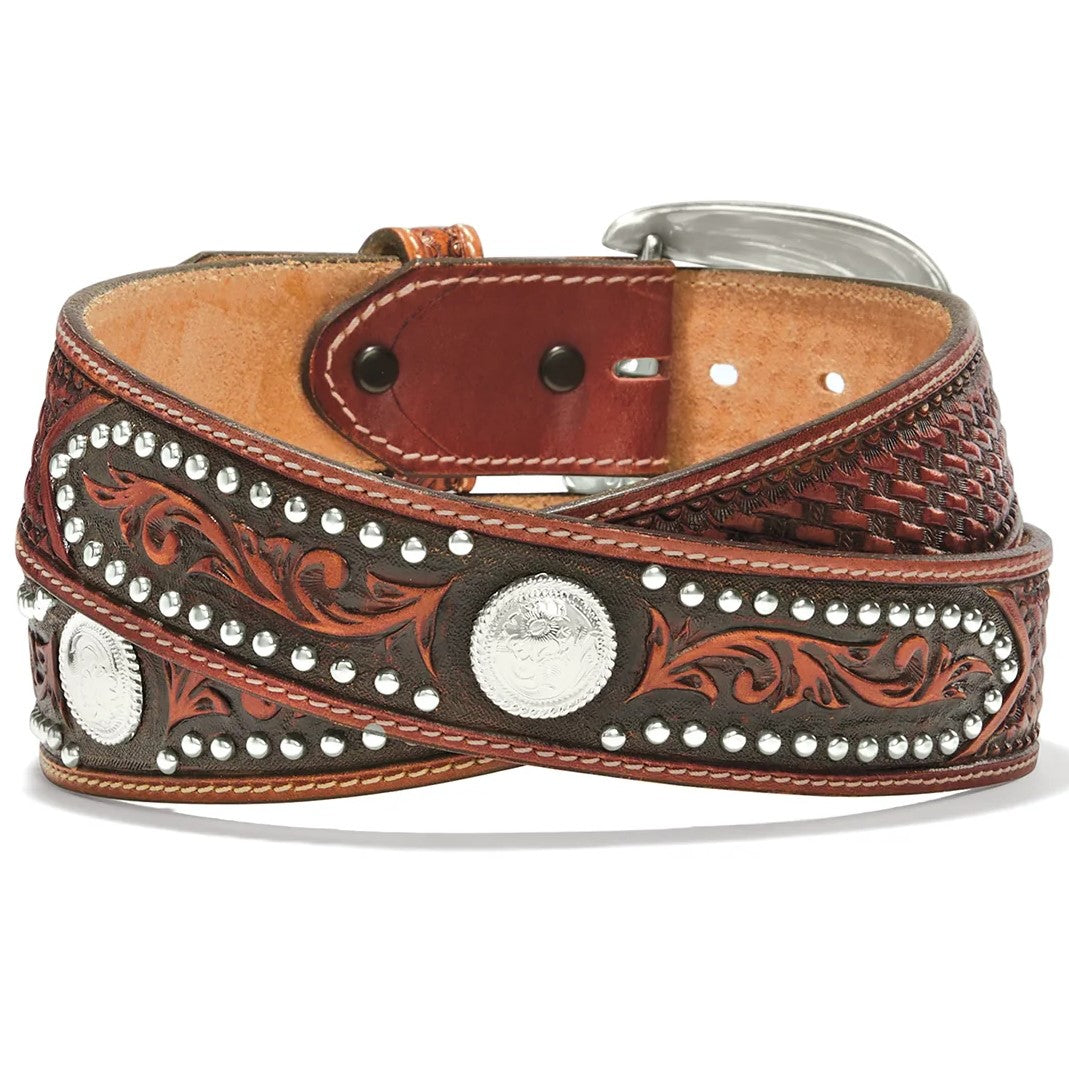 Justin Rivet Belt C14144 – Wild Bill's Western Store Justin Rivet Belt C14144 – Wild Bill's Western Store