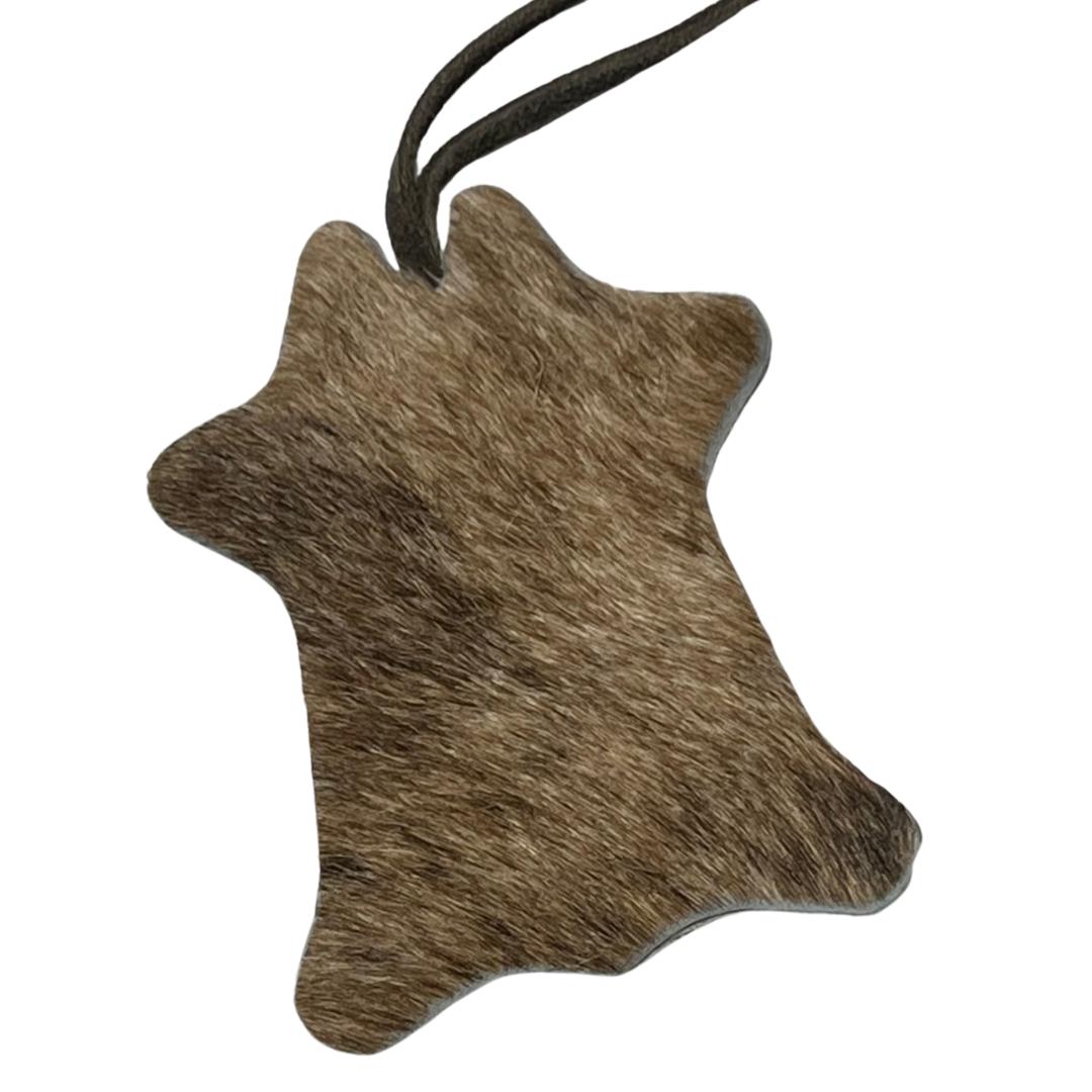 Gaucho Leather Mini Cowhide Ornament