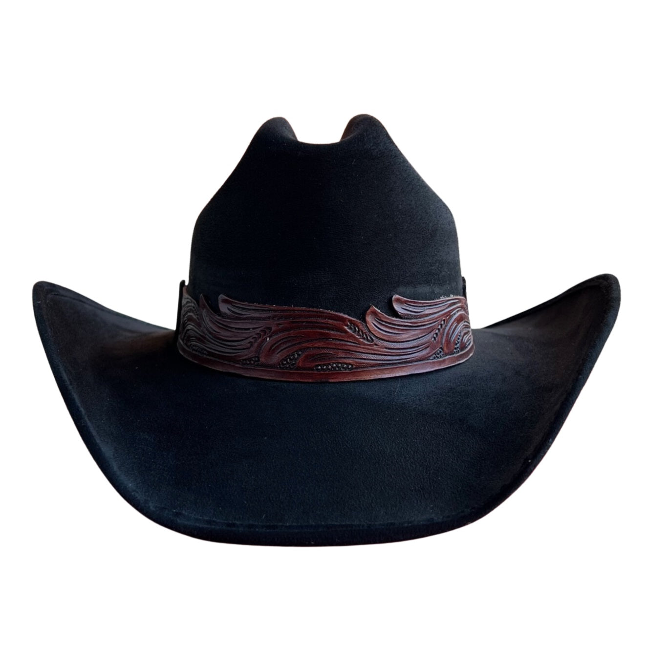 Chida Frida Rodeo Black Suede Cowboy Hat TTF003-00NG-07 – Wild