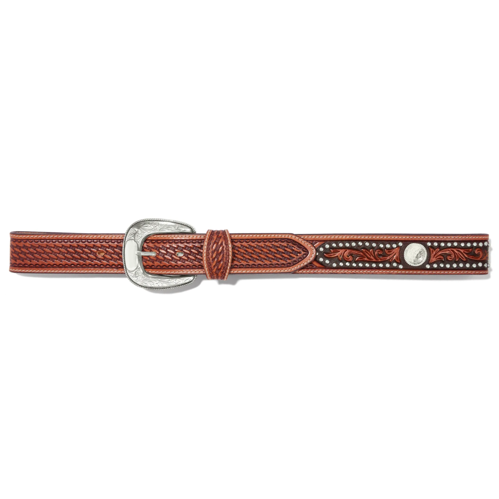 Justin Rivet Belt C14144 – Wild Bill's Western Store Justin Rivet Belt C14144 – Wild Bill's Western Store