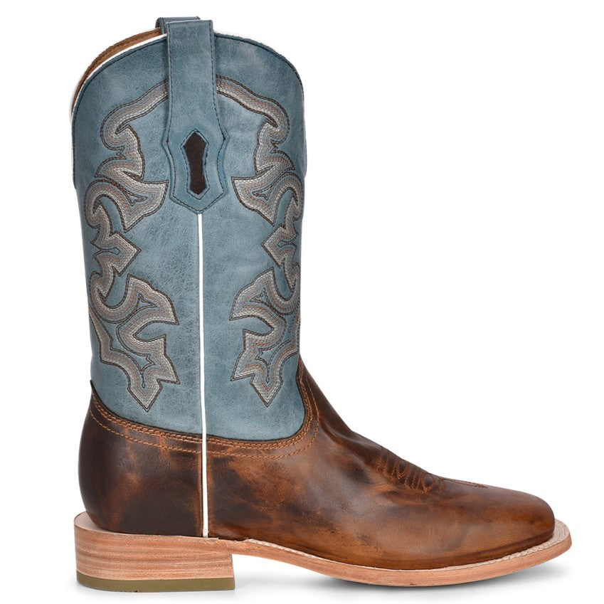 Corral Brown and Blue Boot A4262