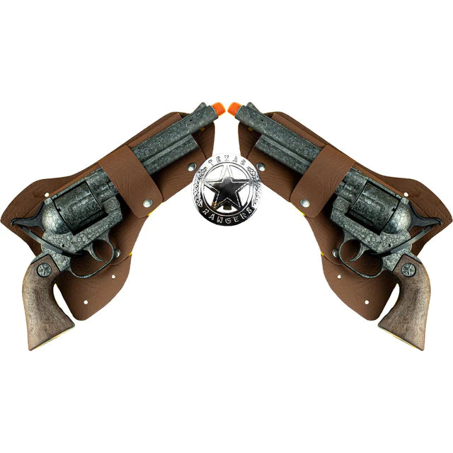 Western Revolver Double Holster