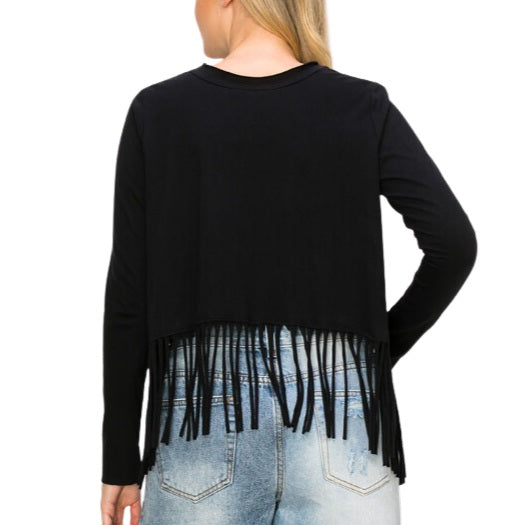 Vocal Rodeo Queen Fringe Women's Top 19492L